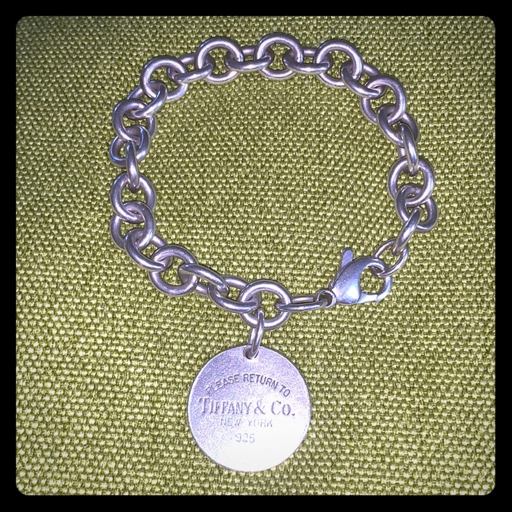 Tiffany & Co. Round Tag Bracelet